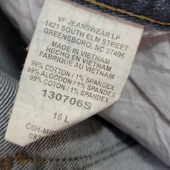 Riders Womens Jeans Blue Size 16L Bootcut Mid Rise Medium Wash - Picture 5 of 5